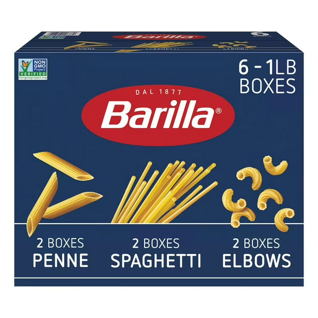 Barilla Pasta Variety Pack - 6 pk. | Shop authentic international groceries from the USA, UK & Asia in Ghana. Get your favorite snacks, cereals, sauces, and household essentials delivered fast in Accra and across Ghana. Same-day delivery available. WhatsApp: 055-354-7661