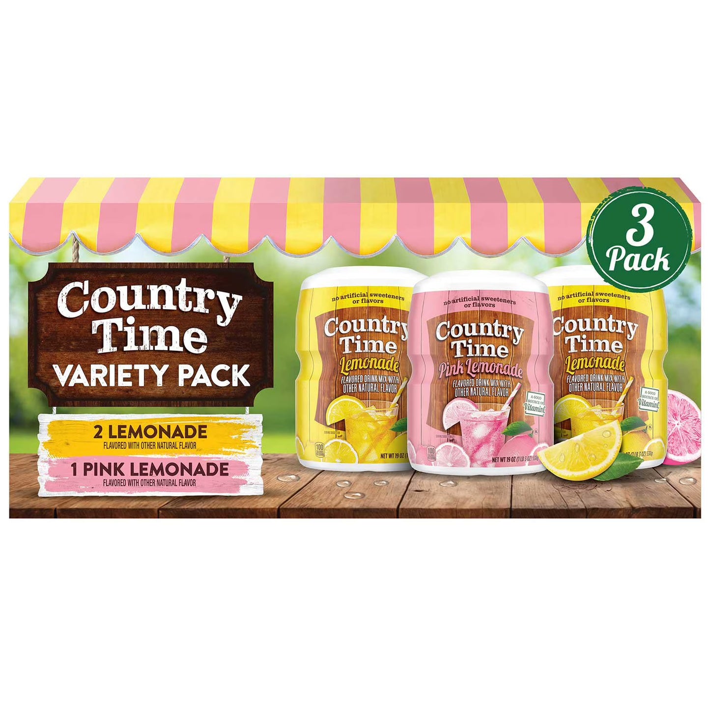 Country Time Variety Pack - 3 pk | Buy American, UK & Asian Groceries in Ghana | Fast Delivery in Accra & Nationwide
Shop authentic international groceries from the USA, UK & Asia in Ghana. Get your favorite snacks, cereals, sauces, and household essentials delivered fast in Accra and across Ghana. Same-day delivery available. WhatsApp: 055-354-7661