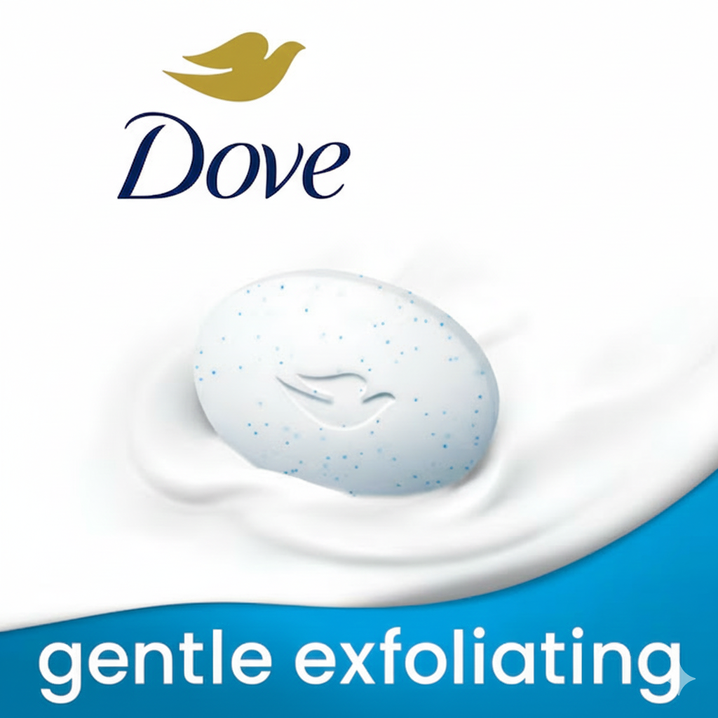 Dove Gentle Exfoliating Beauty Bar Soap - 1 Bar | Buy American, UK & Asian Groceries in Ghana | Fast Delivery in Accra & Nationwide
Shop authentic international groceries from the USA, UK & Asia in Ghana. Get your favorite snacks, cereals, sauces, and household essentials delivered fast in Accra and across Ghana. Same-day delivery available. WhatsApp: 055-354-7661