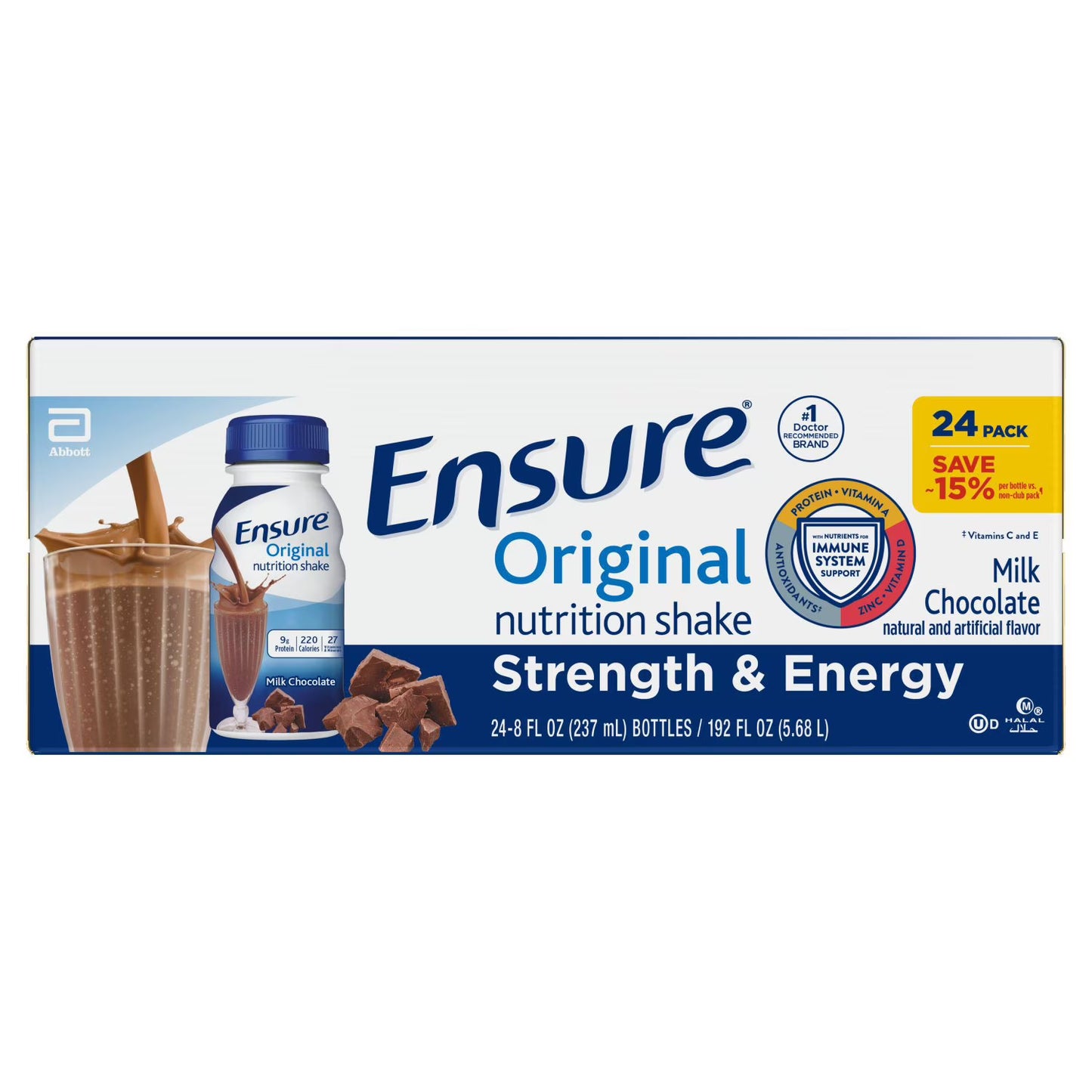 Ensure Original Milk Chocolate Nutrition Shake - 24 pack | Buy American, UK & Asian Groceries in Ghana | Fast Delivery in Accra & Nationwide
Shop authentic international groceries from the USA, UK & Asia in Ghana. Get your favorite snacks, cereals, sauces, and household essentials delivered fast in Accra and across Ghana. Same-day delivery available. WhatsApp: 055-354-7661