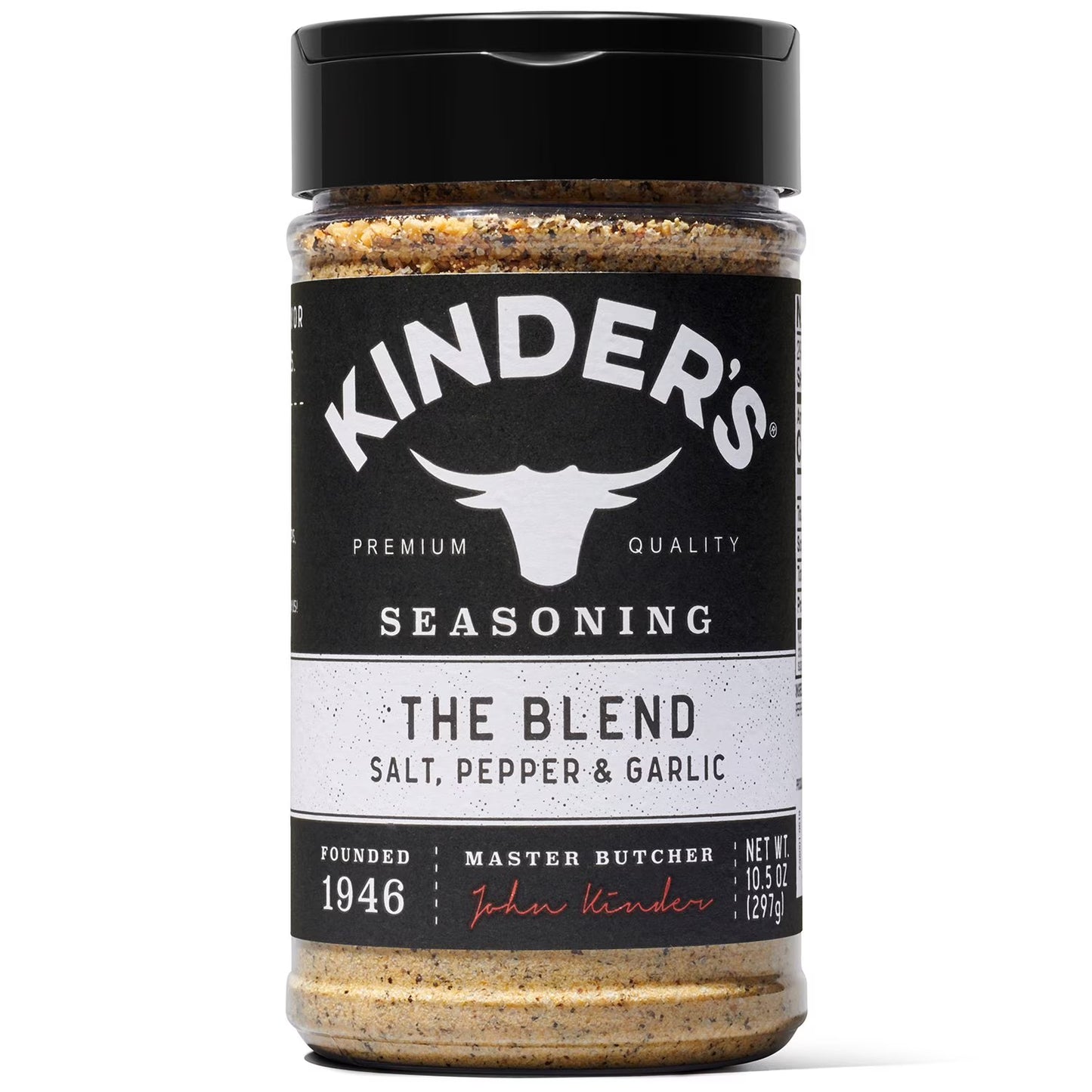 Kinder's The Blend Seasoning Salt, Pepper and Garlic - 297 g | Shop authentic international groceries from the USA, UK & Asia in Ghana. Get your favorite snacks, cereals, sauces, and household essentials delivered fast in Accra and across Ghana. Same-day delivery available. WhatsApp: 055-354-7661