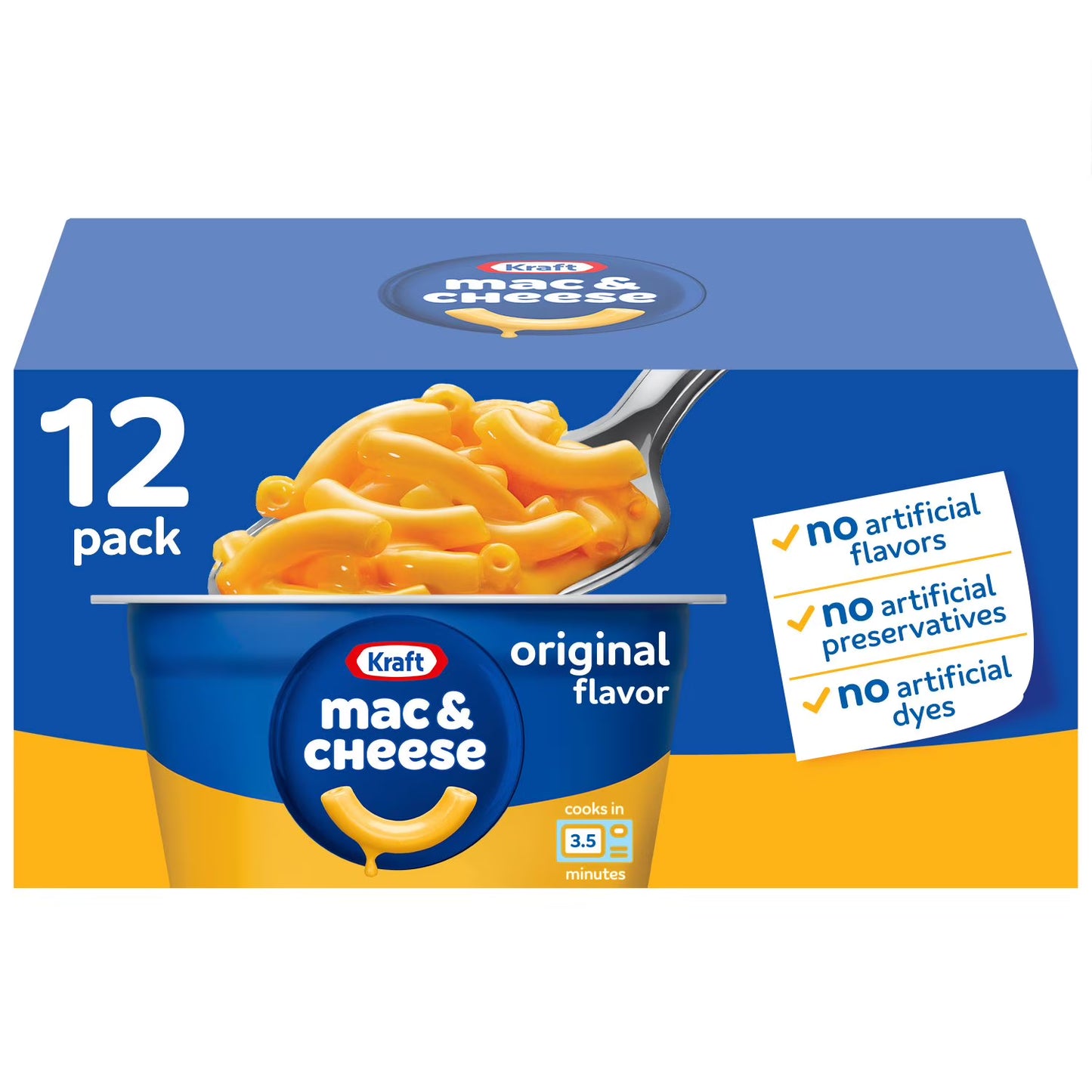 Kraft Original Macaroni and Cheese Easy Microwavable Dinner - 12 pk | Buy American, UK & Asian Groceries in Ghana | Fast Delivery in Accra & Nationwide
Shop authentic international groceries from the USA, UK & Asia in Ghana. Get your favorite snacks, cereals, sauces, and household essentials delivered fast in Accra and across Ghana. Same-day delivery available. WhatsApp: 055-354-7661