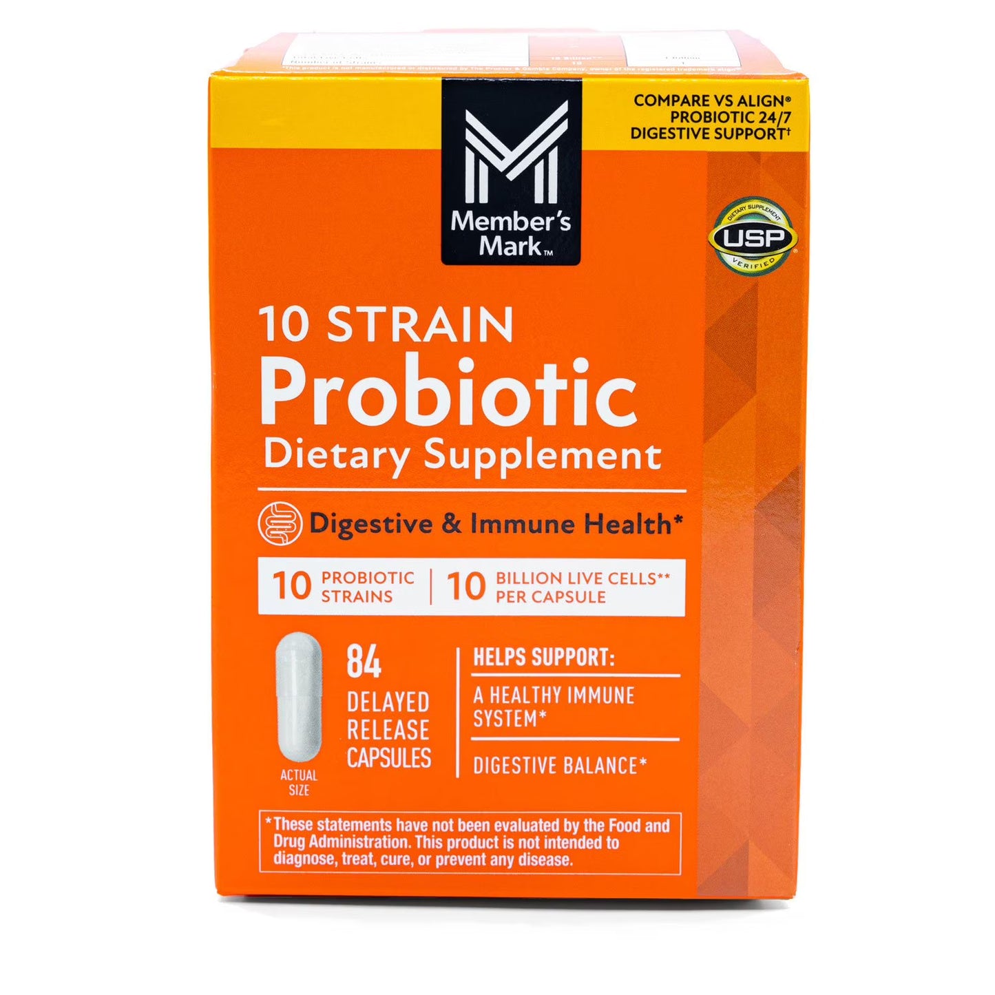 Member's Mark 10 Strain Probiotic Capsules - 84 ct | Buy American, UK & Asian Groceries in Ghana | Fast Delivery in Accra & Nationwide
Shop authentic international groceries from the USA, UK & Asia in Ghana. Get your favorite snacks, cereals, sauces, and household essentials delivered fast in Accra and across Ghana. Same-day delivery available. WhatsApp: 055-354-7661