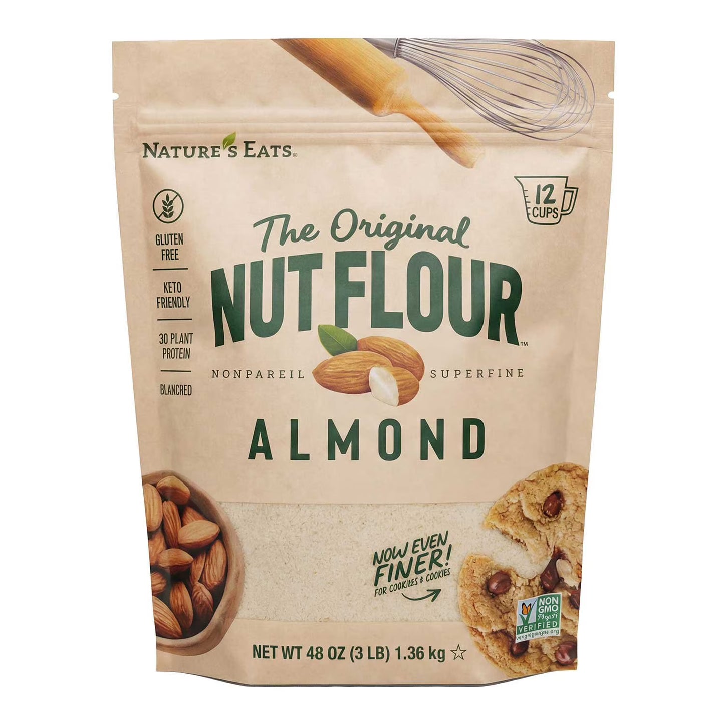 Nature's Eats Blanched Almond Nut Flour - 48 oz | Buy American, UK & Asian Groceries in Ghana | Fast Delivery in Accra & Nationwide
Shop authentic international groceries from the USA, UK & Asia in Ghana. Get your favorite snacks, cereals, sauces, and household essentials delivered fast in Accra and across Ghana. Same-day delivery available. WhatsApp: 055-354-7661
