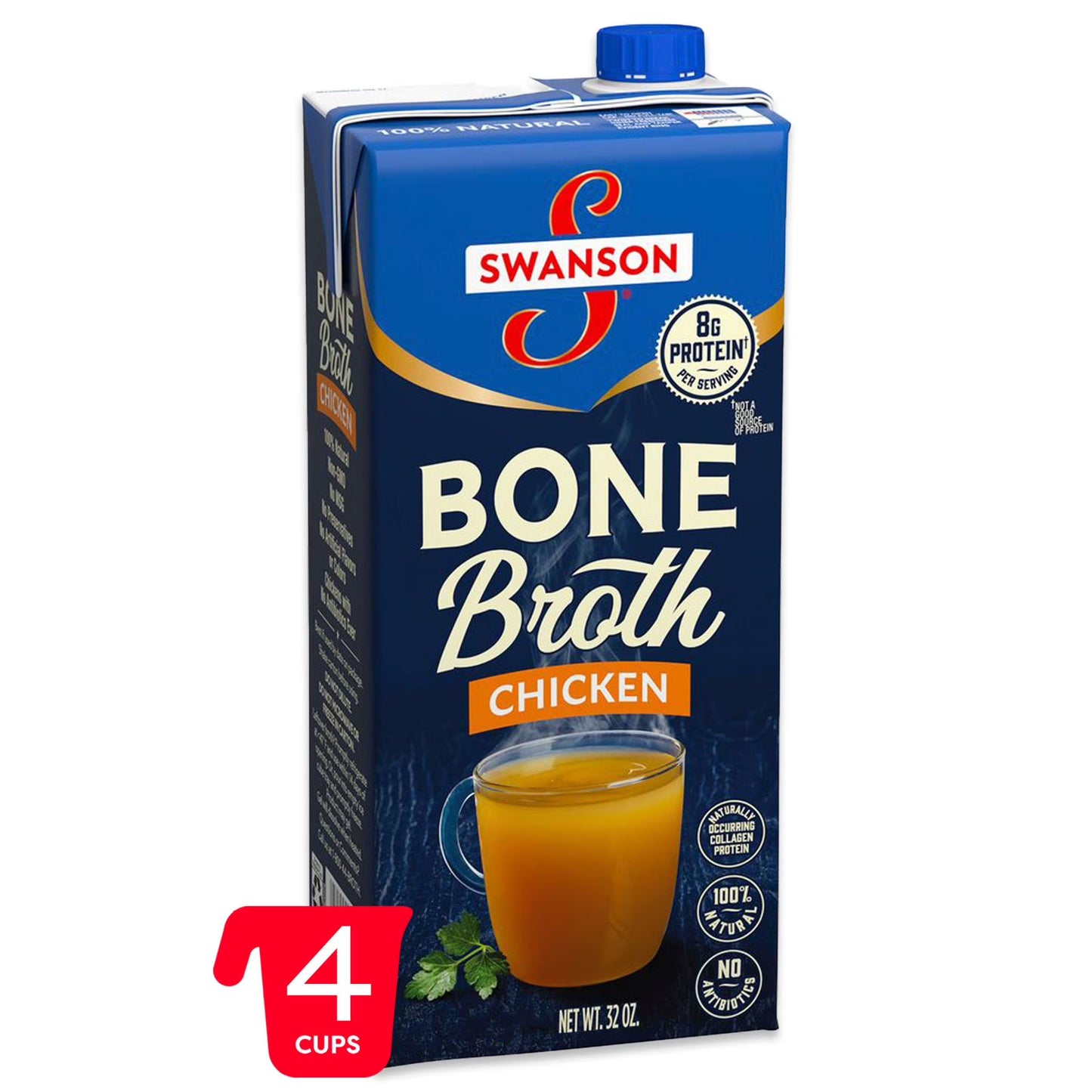 Swanson Chicken Bone Broth - 32 oz | Buy American, UK & Asian Groceries in Ghana | Fast Delivery in Accra & Nationwide
Shop authentic international groceries from the USA, UK & Asia in Ghana. Get your favorite snacks, cereals, sauces, and household essentials delivered fast in Accra and across Ghana. Same-day delivery available. WhatsApp: 055-354-7661