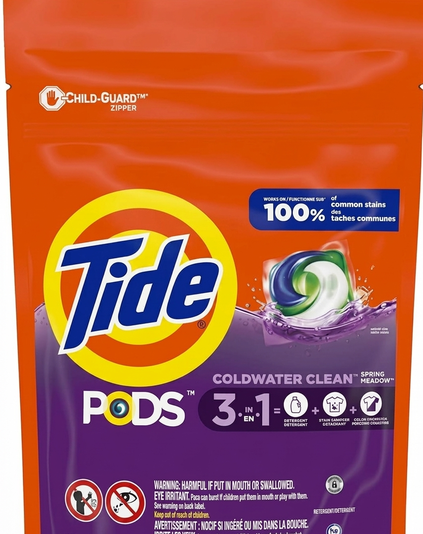 Tide PODS Laundry Detergent Pacs, Spring Meadow - 39 ct | Shop authentic international groceries from the USA, UK & Asia in Ghana. Get your favorite snacks, cereals, sauces, and household essentials delivered fast in Accra and across Ghana. Same-day delivery available. WhatsApp: 055-354-7661