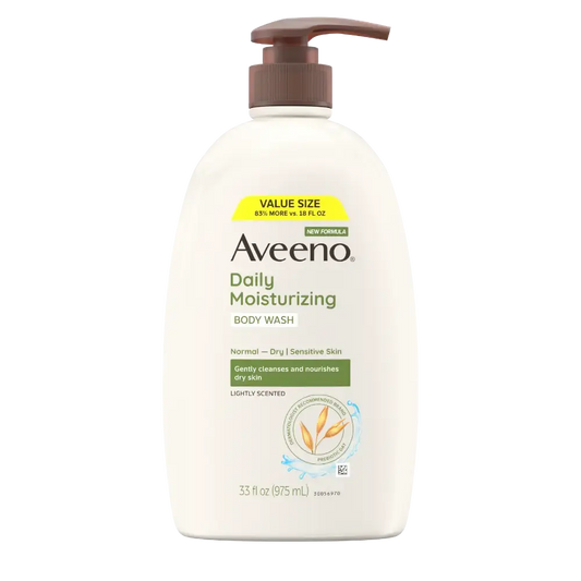 Aveeno Daily Moisturizing Body Wash - 975 ml | Buy American, UK & Asian Groceries in Ghana | Fast Delivery in Accra & Nationwide
Shop authentic international groceries from the USA, UK & Asia in Ghana. Get your favorite snacks, cereals, sauces, and household essentials delivered fast in Accra and across Ghana. Same-day delivery available. WhatsApp: 055-354-7661