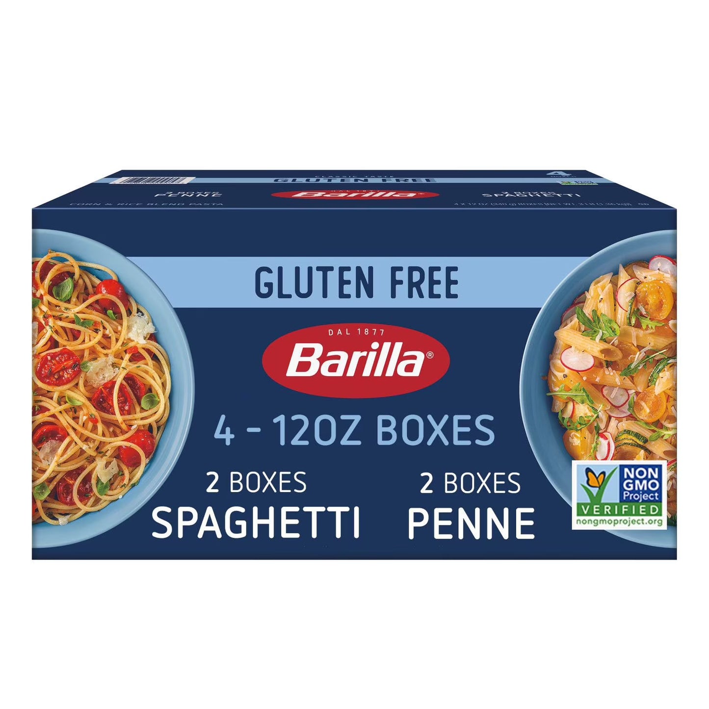 Barilla Gluten-Free Pasta, Variety Pack - 4 pk | Shop authentic international groceries from the USA, UK & Asia in Ghana. Get your favorite snacks, cereals, sauces, and household essentials delivered fast in Accra and across Ghana. Same-day delivery available. WhatsApp: 055-354-7661