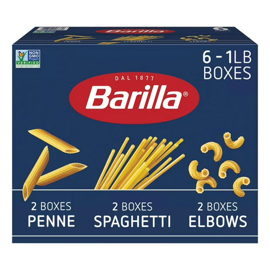 Barilla Pasta Variety Pack - 6 pk. | Shop authentic international groceries from the USA, UK & Asia in Ghana. Get your favorite snacks, cereals, sauces, and household essentials delivered fast in Accra and across Ghana. Same-day delivery available. WhatsApp: 055-354-7661