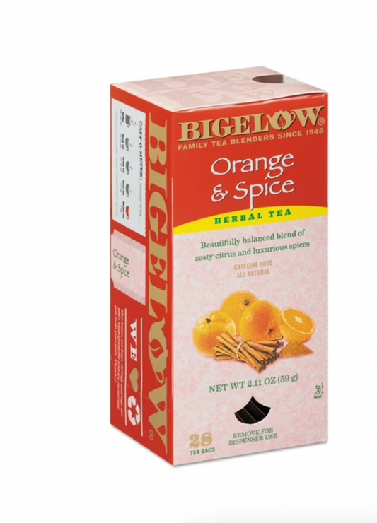 Bigelow Orange & Spice Herbal Tea Bags - 28 ct | Buy American, UK & Asian Groceries in Ghana | Fast Delivery in Accra & Nationwide
Shop authentic international groceries from the USA, UK & Asia in Ghana. Get your favorite snacks, cereals, sauces, and household essentials delivered fast in Accra and across Ghana. Same-day delivery available. WhatsApp: 055-354-7661