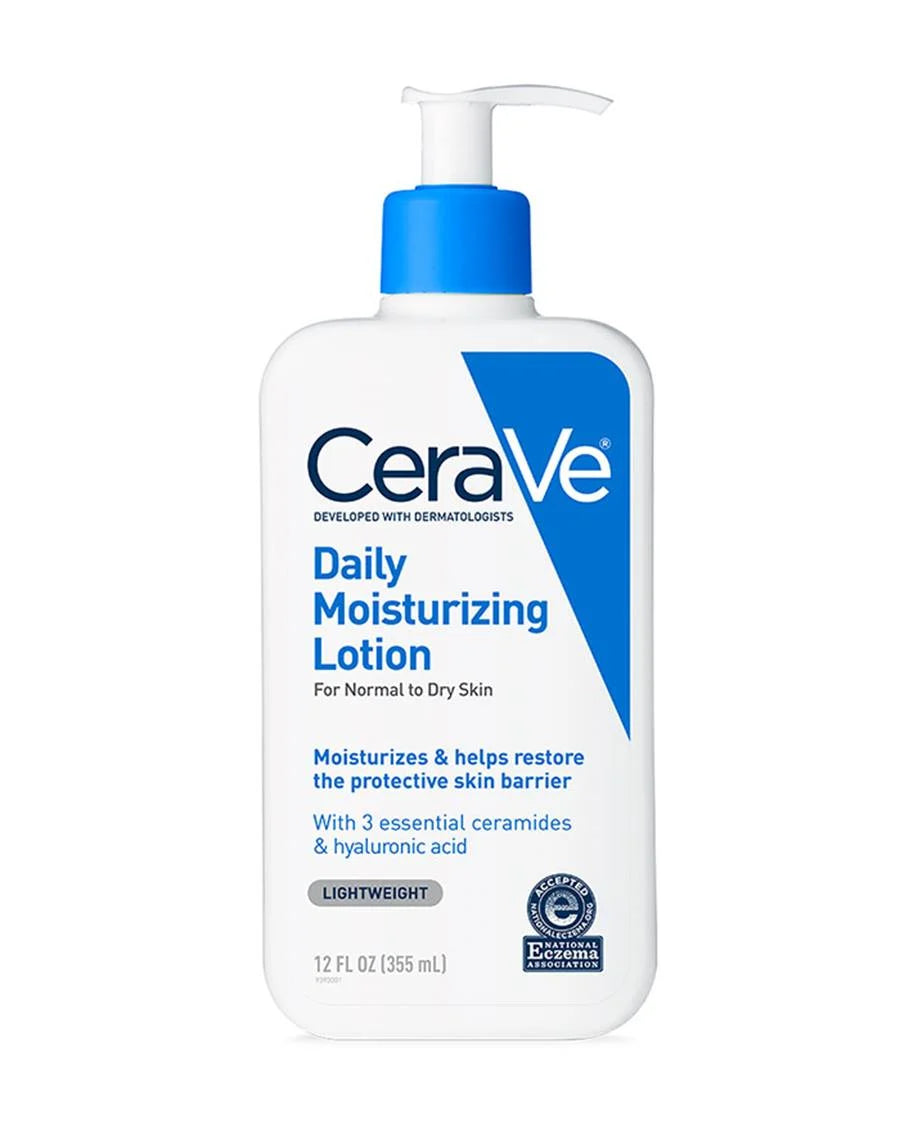 CeraVe Daily Moisturizing Lotion For Normal to Dry Skin - 355 ml | Buy American, UK & Asian Groceries in Ghana | Fast Delivery in Accra & Nationwide
Shop authentic international groceries from the USA, UK & Asia in Ghana. Get your favorite snacks, cereals, sauces, and household essentials delivered fast in Accra and across Ghana. Same-day delivery available. WhatsApp: 055-354-7661