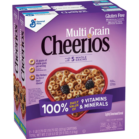 Cheerios Multi-Grain Cheerios Gluten-Free Breakfast Cereal - 2 Bags | Buy American, UK & Asian Groceries in Ghana | Fast Delivery in Accra & Nationwide
Shop authentic international groceries from the USA, UK & Asia in Ghana. Get your favorite snacks, cereals, sauces, and household essentials delivered fast in Accra and across Ghana. Same-day delivery available. WhatsApp: 055-354-7661