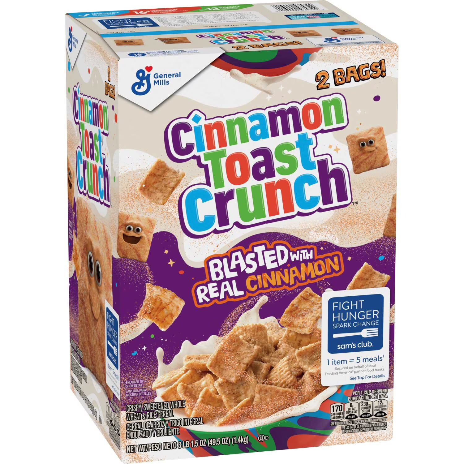 Cinnamon Toast Crunch Cereal - 49.5 oz | Buy American, UK & Asian Groceries in Ghana | Fast Delivery in Accra & Nationwide
Shop authentic international groceries from the USA, UK & Asia in Ghana. Get your favorite snacks, cereals, sauces, and household essentials delivered fast in Accra and across Ghana. Same-day delivery available. WhatsApp: 055-354-7661