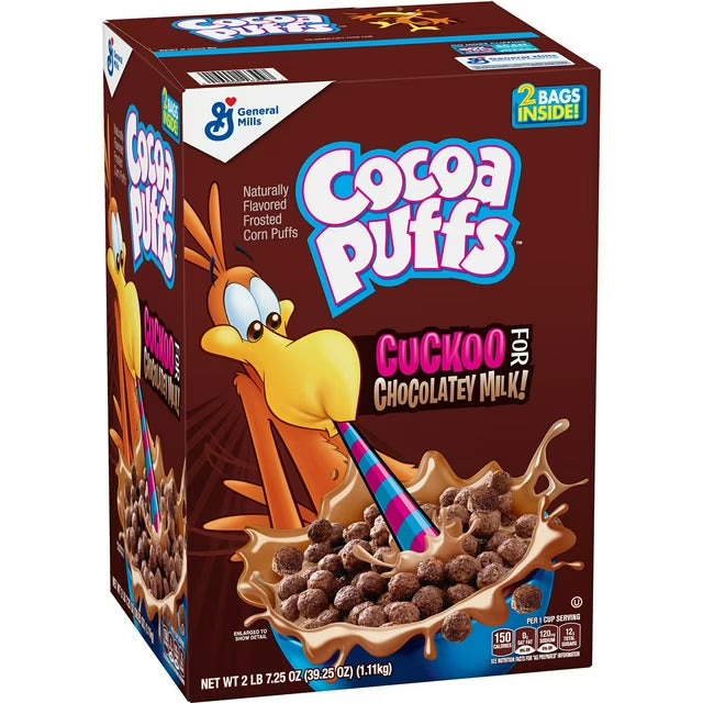 Cocoa Puffs Chocolate Cereal - 2 Bags | Buy American, UK & Asian Groceries in Ghana | Fast Delivery in Accra & Nationwide
Shop authentic international groceries from the USA, UK & Asia in Ghana. Get your favorite snacks, cereals, sauces, and household essentials delivered fast in Accra and across Ghana. Same-day delivery available. WhatsApp: 055-354-7661