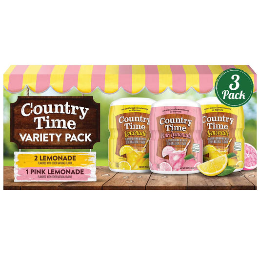 Country Time Variety Pack - 3 pk | Buy American, UK & Asian Groceries in Ghana | Fast Delivery in Accra & Nationwide
Shop authentic international groceries from the USA, UK & Asia in Ghana. Get your favorite snacks, cereals, sauces, and household essentials delivered fast in Accra and across Ghana. Same-day delivery available. WhatsApp: 055-354-7661