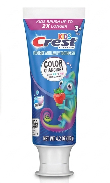 Crest Kid's Advanced Color Changing Toothpaste, Strawberry - 119 g | Buy American, UK & Asian Groceries in Ghana | Fast Delivery in Accra & Nationwide
Shop authentic international groceries from the USA, UK & Asia in Ghana. Get your favorite snacks, cereals, sauces, and household essentials delivered fast in Accra and across Ghana. Same-day delivery available. WhatsApp: 055-354-7661