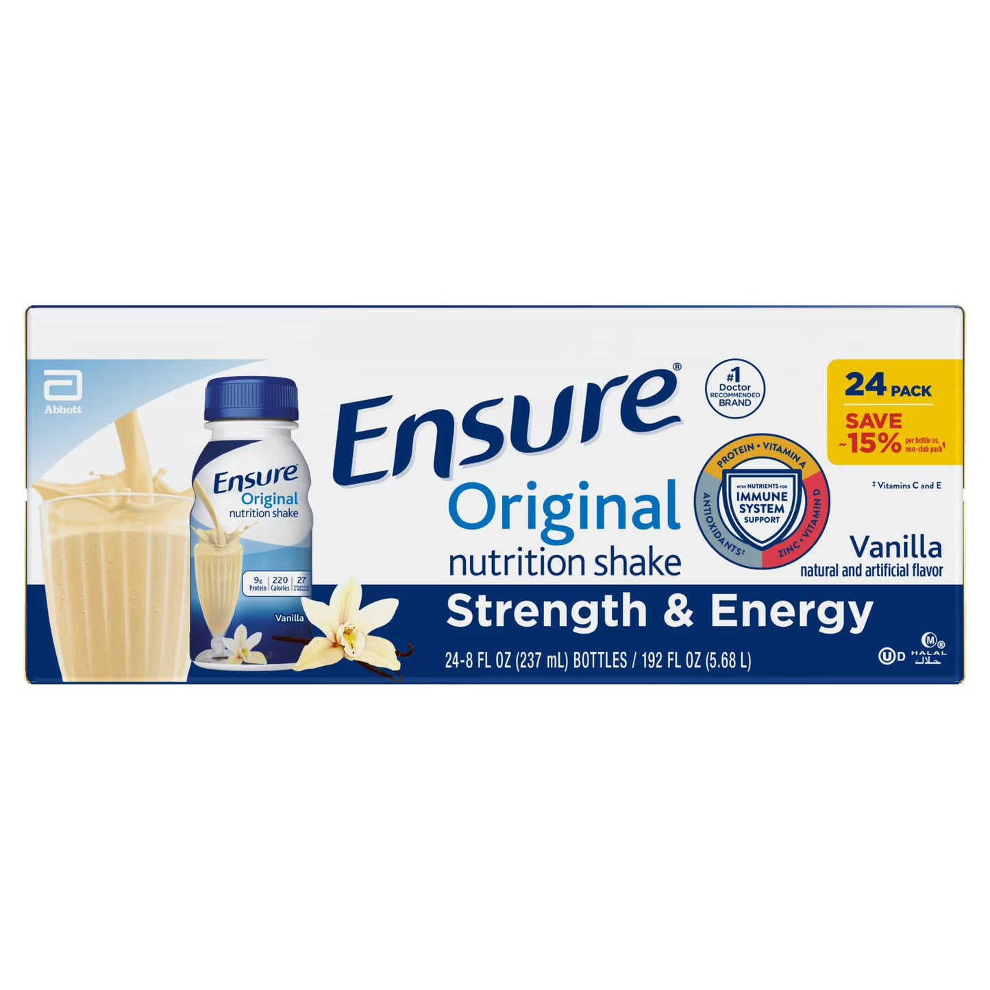 Ensure Original Vanilla Nutrition Shake - 24 pack | Buy American, UK & Asian Groceries in Ghana | Fast Delivery in Accra & Nationwide
Shop authentic international groceries from the USA, UK & Asia in Ghana. Get your favorite snacks, cereals, sauces, and household essentials delivered fast in Accra and across Ghana. Same-day delivery available. WhatsApp: 055-354-7661
