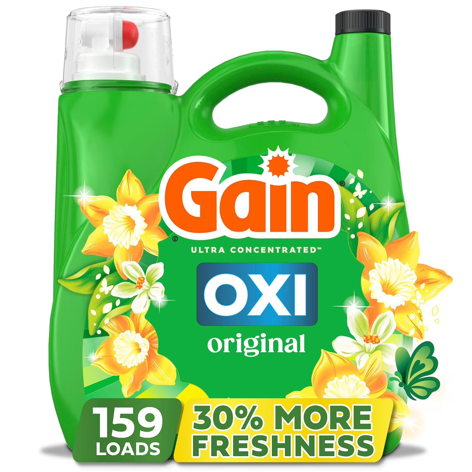Gain + Oxi Liquid Laundry Detergent, Original - 159 loads | Buy American, UK & Asian Groceries in Ghana | Fast Delivery in Accra & Nationwide
Shop authentic international groceries from the USA, UK & Asia in Ghana. Get your favorite snacks, cereals, sauces, and household essentials delivered fast in Accra and across Ghana. Same-day delivery available. WhatsApp: 055-354-7661