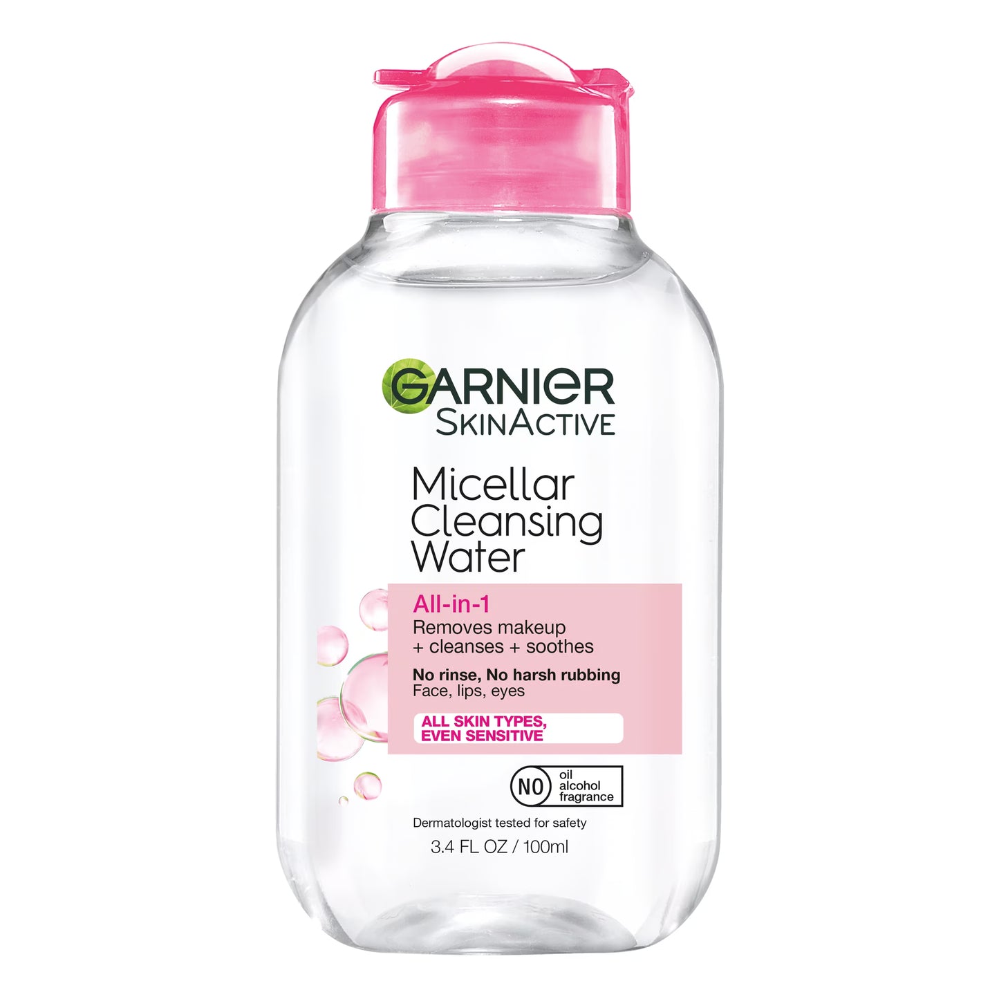 Garnier Micellar Water Hydrating Facial Cleanser & Makeup Remover - 100 ml | Shop authentic international groceries from the USA, UK & Asia in Ghana. Get your favorite snacks, cereals, sauces, and household essentials delivered fast in Accra and across Ghana. Same-day delivery available. WhatsApp: 055-354-7661