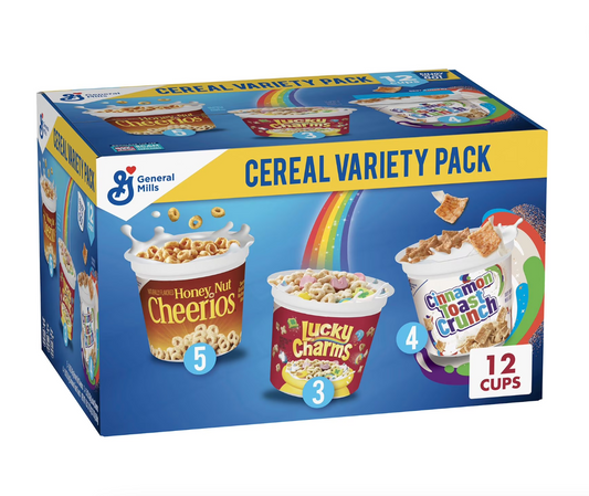 General Mills Cereal Cups, Variety Pack - 12 pk. | Buy American, UK & Asian Groceries in Ghana | Fast Delivery in Accra & Nationwide
Shop authentic international groceries from the USA, UK & Asia in Ghana. Get your favorite snacks, cereals, sauces, and household essentials delivered fast in Accra and across Ghana. Same-day delivery available. WhatsApp: 055-354-7661