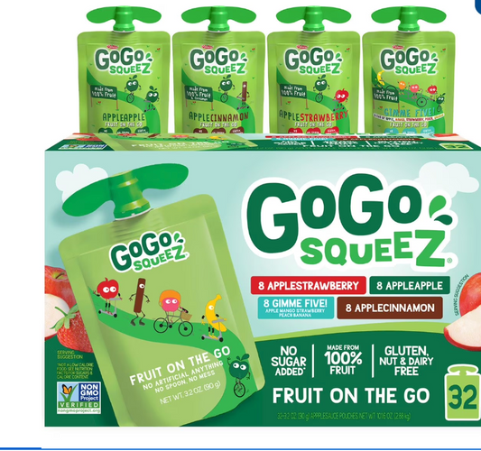 GoGo Squeez Variety Pack - 32 pouches | Buy American, UK & Asian Groceries in Ghana | Fast Delivery in Accra & Nationwide
Shop authentic international groceries from the USA, UK & Asia in Ghana. Get your favorite snacks, cereals, sauces, and household essentials delivered fast in Accra and across Ghana. Same-day delivery available. WhatsApp: 055-354-7661
