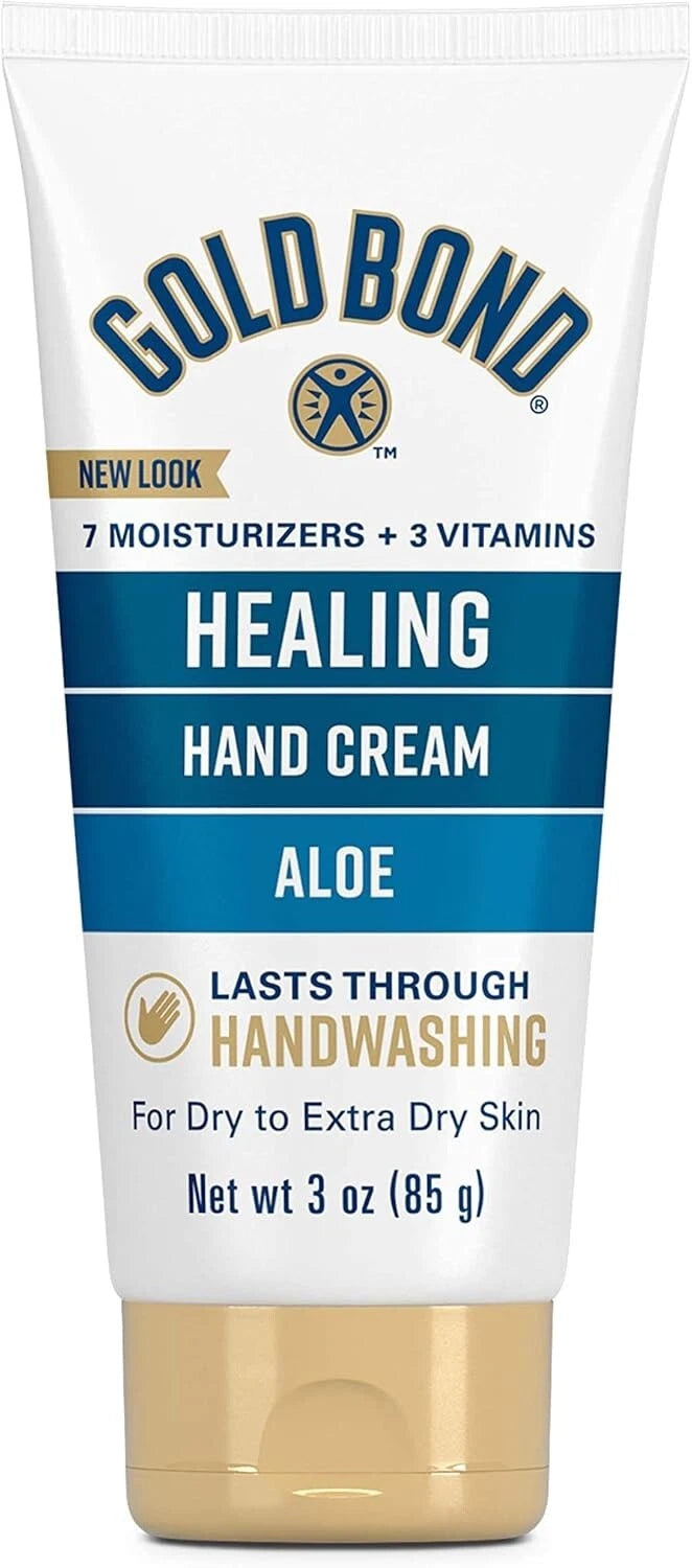 Gold Bond Healing Hydrating Hand Moisturizer - 85 g | Shop authentic international groceries from the USA, UK & Asia in Ghana. Get your favorite snacks, cereals, sauces, and household essentials delivered fast in Accra and across Ghana. Same-day delivery available. WhatsApp: 055-354-7661