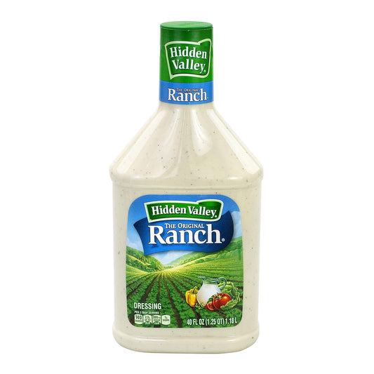Hidden Valley Original Ranch Dressing - 40 oz | Buy American, UK & Asian Groceries in Ghana | Fast Delivery in Accra & Nationwide
Shop authentic international groceries from the USA, UK & Asia in Ghana. Get your favorite snacks, cereals, sauces, and household essentials delivered fast in Accra and across Ghana. Same-day delivery available. WhatsApp: 055-354-7661

