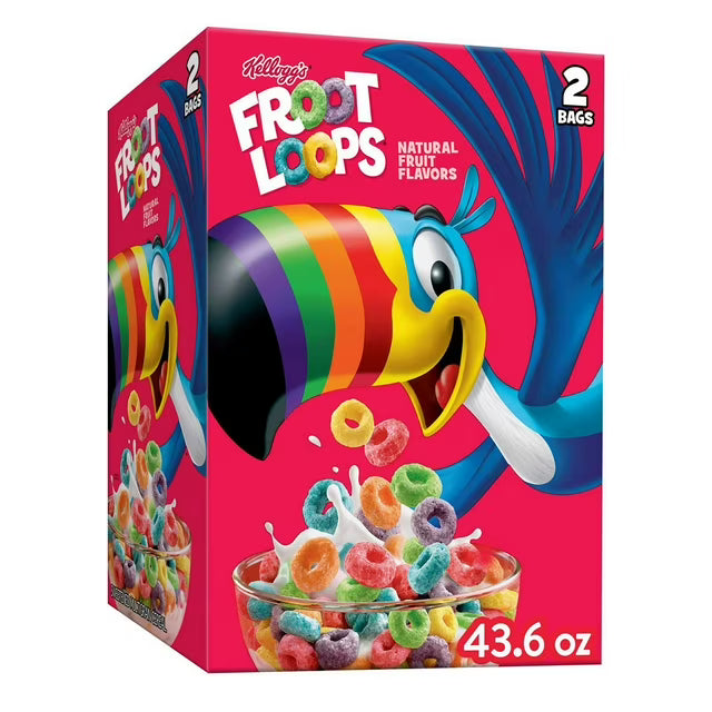 Kellog's Froot Loops Breakfast Cereal - 2 Bags |Buy American, UK & Asian Groceries in Ghana | Fast Delivery in Accra & Nationwide
Shop authentic international groceries from the USA, UK & Asia in Ghana. Get your favorite snacks, cereals, sauces, and household essentials delivered fast in Accra and across Ghana. Same-day delivery available. WhatsApp: 055-354-7661 