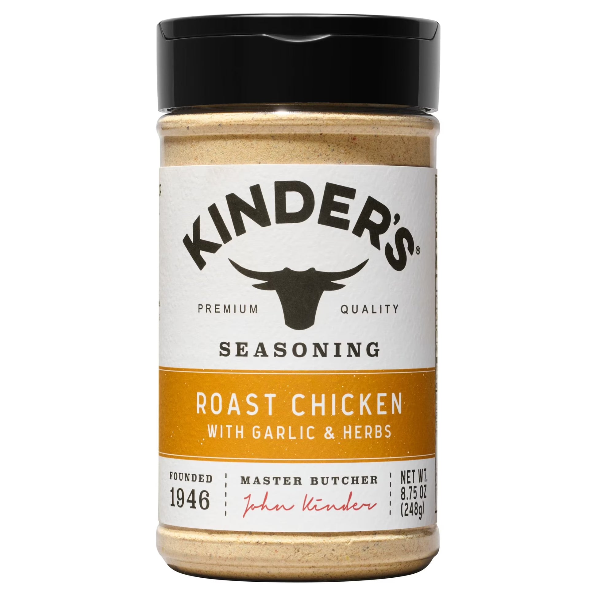 Kinder's Roast Chicken with Garlic and Herbs Seasoning - 248 g | Shop authentic international groceries from the USA, UK & Asia in Ghana. Get your favorite snacks, cereals, sauces, and household essentials delivered fast in Accra and across Ghana. Same-day delivery available. WhatsApp: 055-354-7661