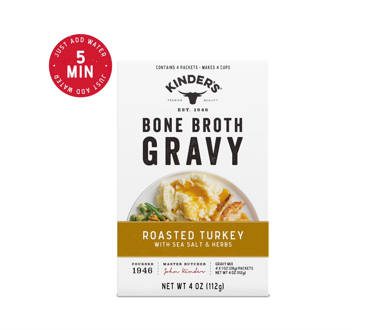Kinder's Roasted Turkey Bone Broth Gravy Mix - 4oz | Buy American, UK & Asian Groceries in Ghana | Fast Delivery in Accra & Nationwide
Shop authentic international groceries from the USA, UK & Asia in Ghana. Get your favorite snacks, cereals, sauces, and household essentials delivered fast in Accra and across Ghana. Same-day delivery available. WhatsApp: 055-354-7661