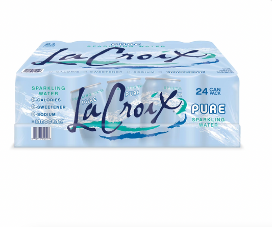 LaCroix Sparkling Water Pure 12fl - 24 pack | Buy American, UK & Asian Groceries in Ghana | Fast Delivery in Accra & Nationwide
Shop authentic international groceries from the USA, UK & Asia in Ghana. Get your favorite snacks, cereals, sauces, and household essentials delivered fast in Accra and across Ghana. Same-day delivery available. WhatsApp: 055-354-7661