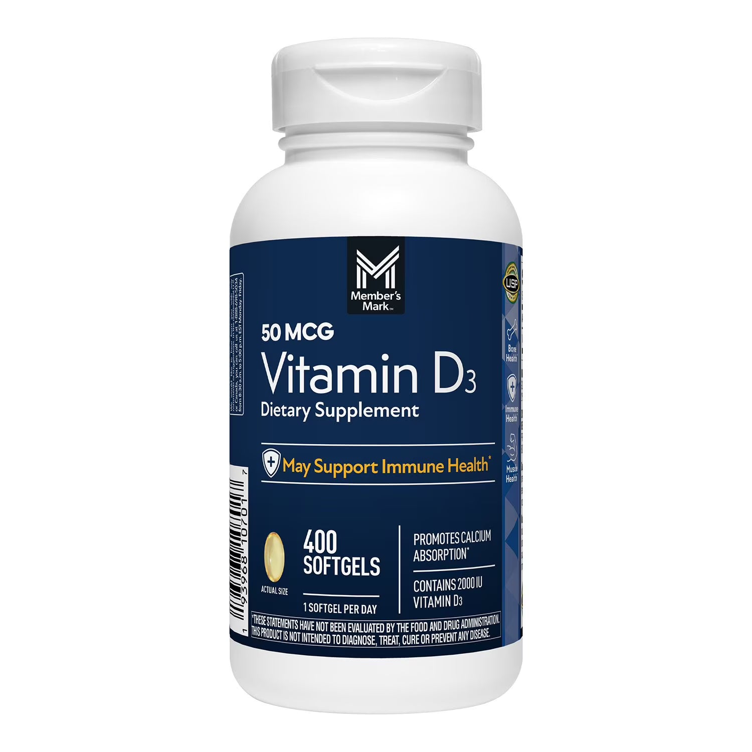 Member's Mark Vitamin D3, 50 mcg - 400 ct | Buy American, UK & Asian Groceries in Ghana | Fast Delivery in Accra & Nationwide
Shop authentic international groceries from the USA, UK & Asia in Ghana. Get your favorite snacks, cereals, sauces, and household essentials delivered fast in Accra and across Ghana. Same-day delivery available. WhatsApp: 055-354-7661
