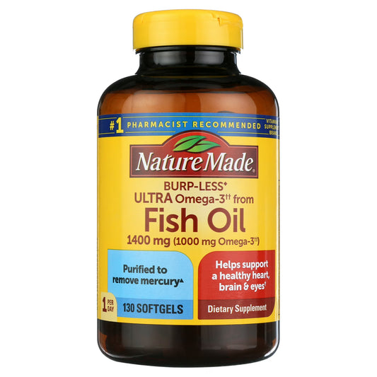 Nature Made Burp-Less Ultra Omega-3 Fish Oil Softgels - 130 ct | Buy American, UK & Asian Groceries in Ghana | Fast Delivery in Accra & Nationwide
Shop authentic international groceries from the USA, UK & Asia in Ghana. Get your favorite snacks, cereals, sauces, and household essentials delivered fast in Accra and across Ghana. Same-day delivery available. WhatsApp: 055-354-7661