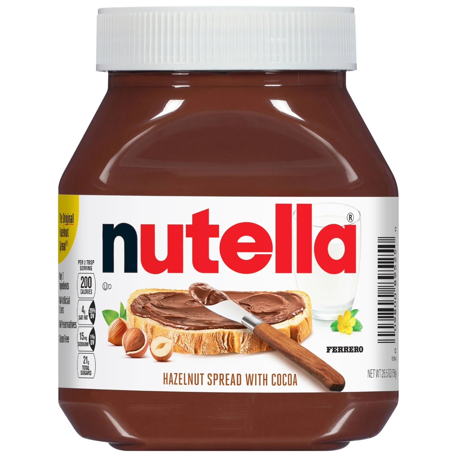 Nutella Hazelnut Spread with Cocoa - 26.5 oz | Buy American, UK & Asian Groceries in Ghana | Fast Delivery in Accra & Nationwide
Shop authentic international groceries from the USA, UK & Asia in Ghana. Get your favorite snacks, cereals, sauces, and household essentials delivered fast in Accra and across Ghana. Same-day delivery available. WhatsApp: 055-354-7661
