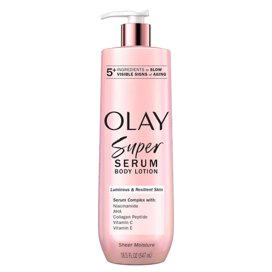 Olay Super Serum Body Lotion - 547 ml | Buy American, UK & Asian Groceries in Ghana | Fast Delivery in Accra & Nationwide
Shop authentic international groceries from the USA, UK & Asia in Ghana. Get your favorite snacks, cereals, sauces, and household essentials delivered fast in Accra and across Ghana. Same-day delivery available. WhatsApp: 055-354-7661
