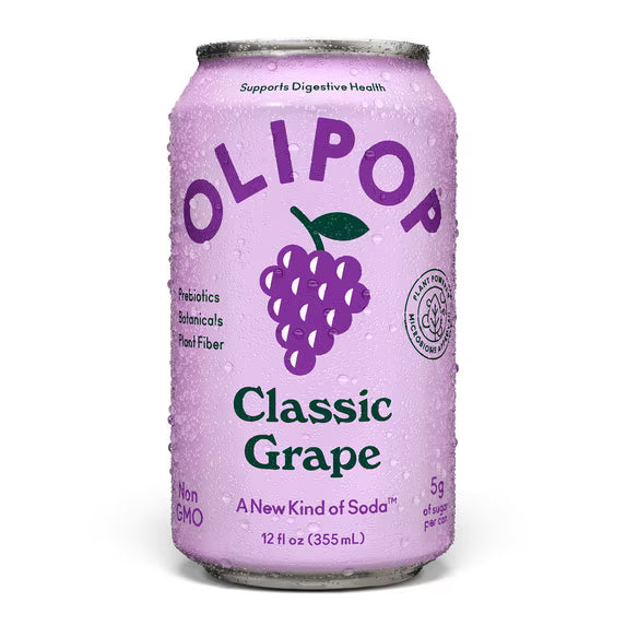 Olipop A New Kind of Soda, Classic Grape - 5 pk | Shop authentic international groceries from the USA, UK & Asia in Ghana. Get your favorite snacks, cereals, sauces, and household essentials delivered fast in Accra and across Ghana. Same-day delivery available. WhatsApp: 055-354-7661