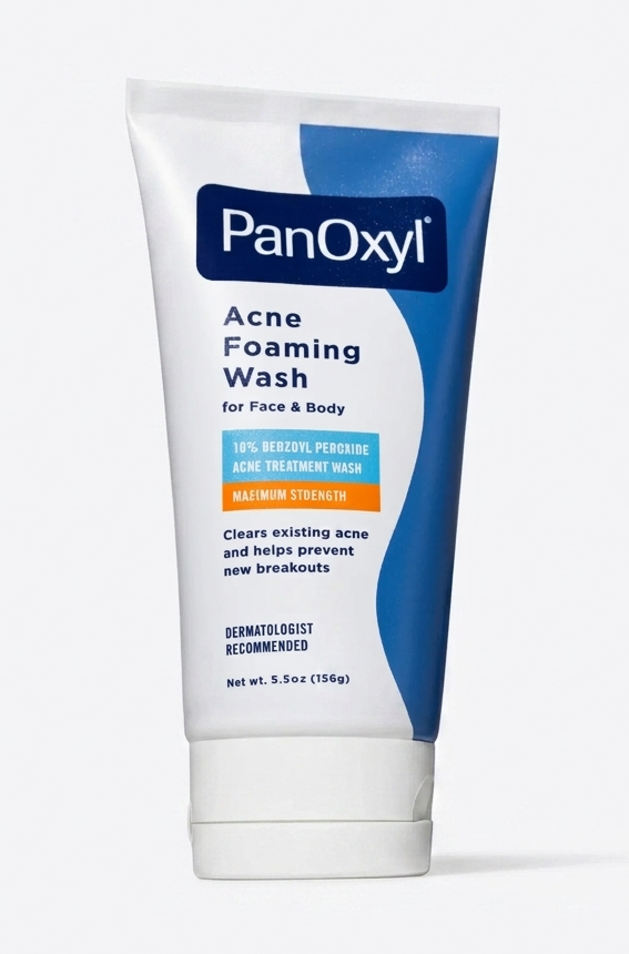 PanOxyl Acne Foaming Wash, 10% Benzoyl Peroxide - 156 g | Shop authentic international groceries from the USA, UK & Asia in Ghana. Get your favorite snacks, cereals, sauces, and household essentials delivered fast in Accra and across Ghana. Same-day delivery available. WhatsApp: 055-354-7661