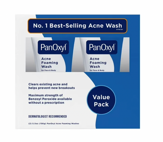 PanOxyl Acne Foaming Wash 10% Benzoyl Peroxide 5.5 oz - 2 pk | Buy American, UK & Asian Groceries in Ghana | Fast Delivery in Accra & Nationwide
Shop authentic international groceries from the USA, UK & Asia in Ghana. Get your favorite snacks, cereals, sauces, and household essentials delivered fast in Accra and across Ghana. Same-day delivery available. WhatsApp: 055-354-7661