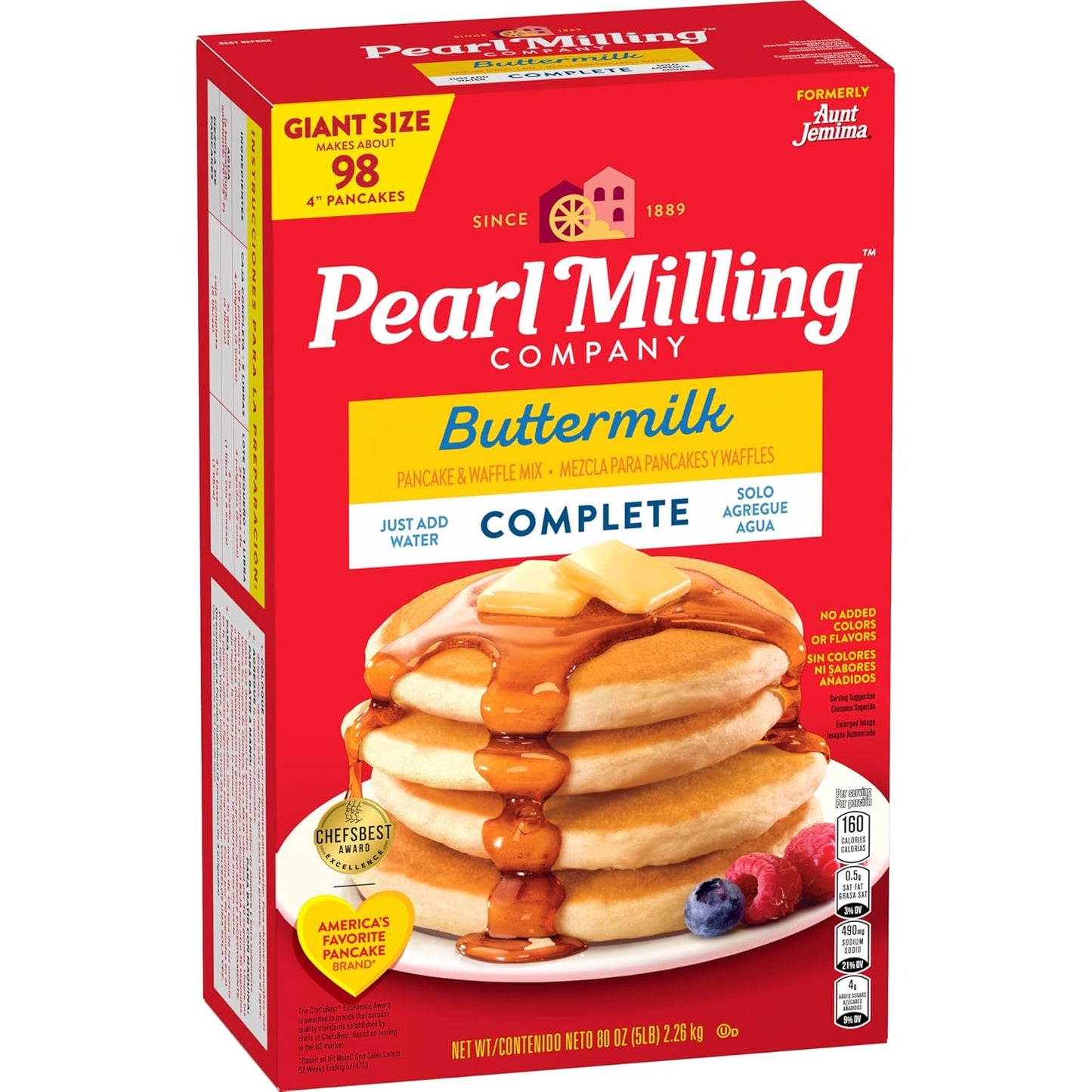 Pearl Milling Company Original Complete Pancake Mix - 5 lb | Buy American, UK & Asian Groceries in Ghana | Fast Delivery in Accra & Nationwide
Shop authentic international groceries from the USA, UK & Asia in Ghana. Get your favorite snacks, cereals, sauces, and household essentials delivered fast in Accra and across Ghana. Same-day delivery available. WhatsApp: 055-354-7661