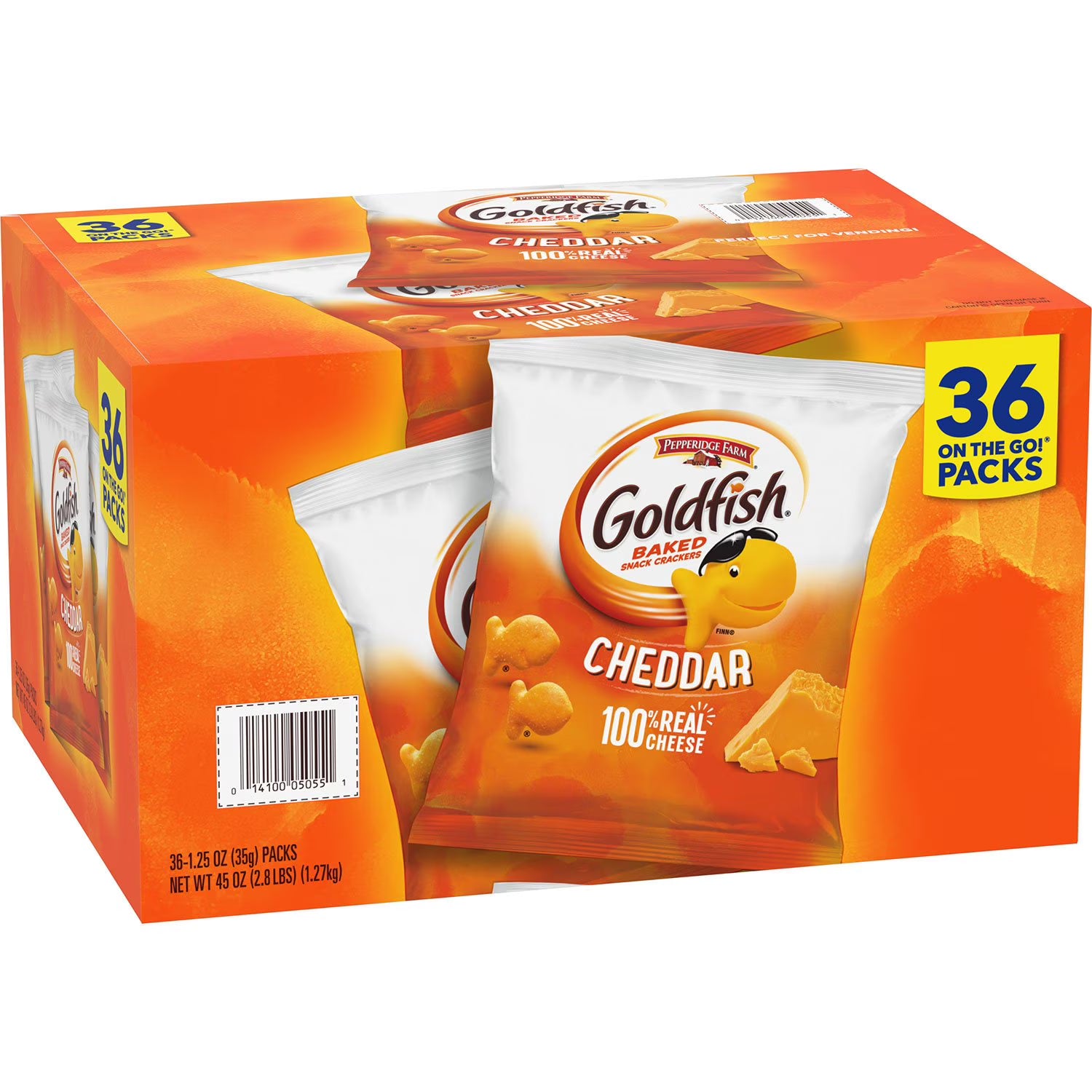 Pepperidge Farm Goldfish Cheddar Crackers - 36 pk | Buy American, UK & Asian Groceries in Ghana | Fast Delivery in Accra & Nationwide
Shop authentic international groceries from the USA, UK & Asia in Ghana. Get your favorite snacks, cereals, sauces, and household essentials delivered fast in Accra and across Ghana. Same-day delivery available. WhatsApp: 055-354-7661