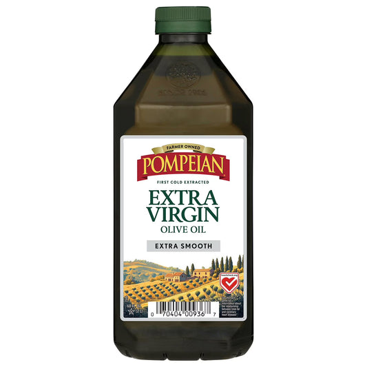 Pompeian Smooth Extra Virgin Olive Oil - 68 oz | Buy American, UK & Asian Groceries in Ghana | Fast Delivery in Accra & Nationwide
Shop authentic international groceries from the USA, UK & Asia in Ghana. Get your favorite snacks, cereals, sauces, and household essentials delivered fast in Accra and across Ghana. Same-day delivery available. WhatsApp: 055-354-7661