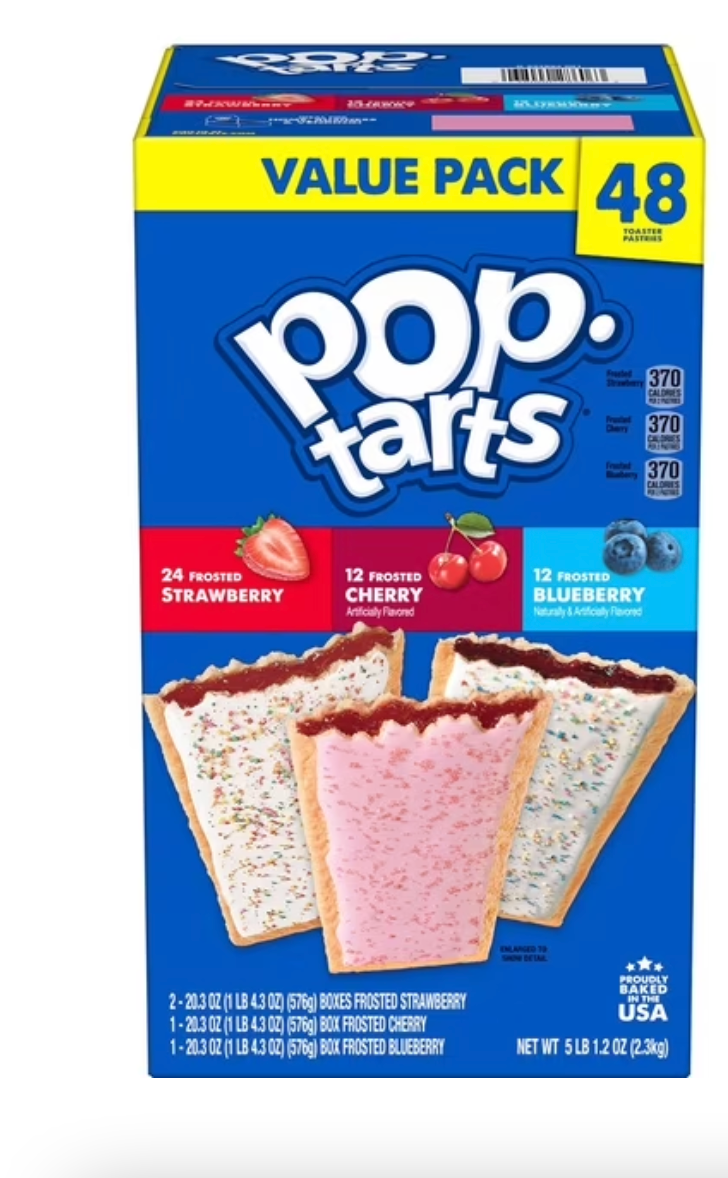 Pop-Tarts Frosted Variety Pack - 48 ct. | Buy American, UK & Asian Groceries in Ghana | Fast Delivery in Accra & Nationwide
Shop authentic international groceries from the USA, UK & Asia in Ghana. Get your favorite snacks, cereals, sauces, and household essentials delivered fast in Accra and across Ghana. Same-day delivery available. WhatsApp: 055-354-7661