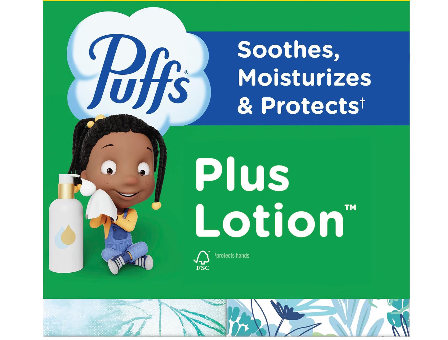 Puffs Plus Lotion 2-Ply Facial Tissues - 72 tissues/box | Shop authentic international groceries from the USA, UK & Asia in Ghana. Get your favorite snacks, cereals, sauces, and household essentials delivered fast in Accra and across Ghana. Same-day delivery available. WhatsApp: 055-354-7661