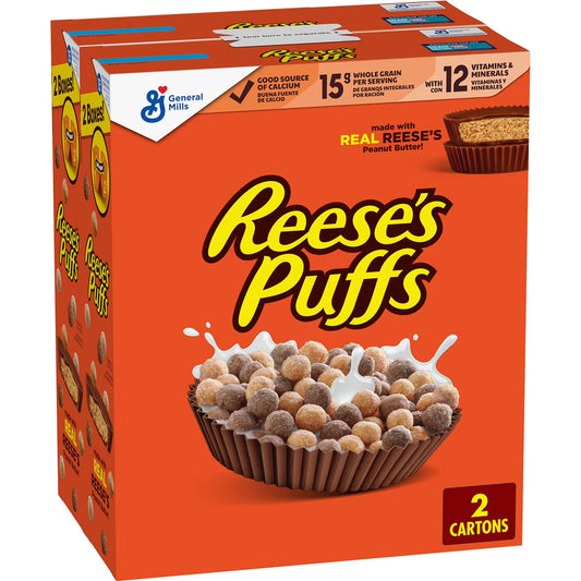 Reese's Puffs Peanut Butter Chocolate Cereal - 2 Bags | Buy American, UK & Asian Groceries in Ghana | Fast Delivery in Accra & Nationwide
Shop authentic international groceries from the USA, UK & Asia in Ghana. Get your favorite snacks, cereals, sauces, and household essentials delivered fast in Accra and across Ghana. Same-day delivery available. WhatsApp: 055-354-7661