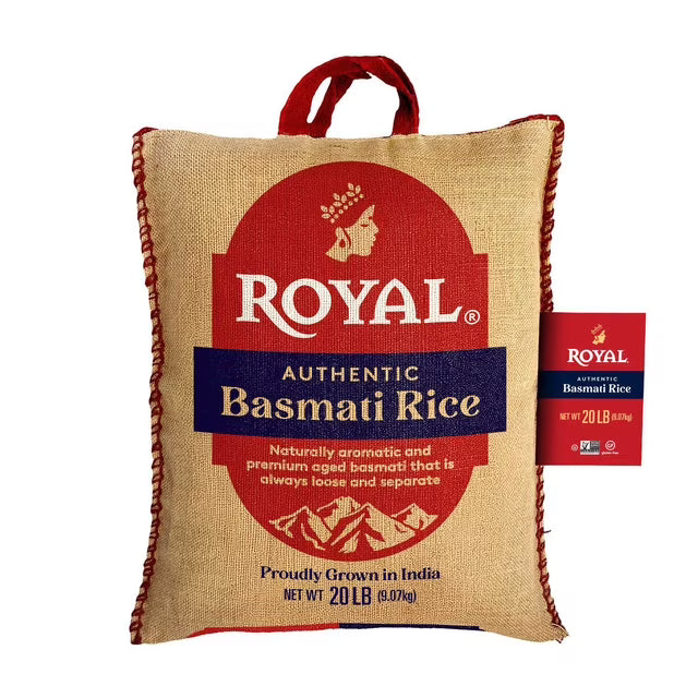 Royal Basmati Rice - 20 lbs | Buy American, UK & Asian Groceries in Ghana | Fast Delivery in Accra & Nationwide
Shop authentic international groceries from the USA, UK & Asia in Ghana. Get your favorite snacks, cereals, sauces, and household essentials delivered fast in Accra and across Ghana. Same-day delivery available. WhatsApp: 055-354-7661