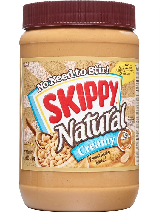 Skippy Natural Creamy Peanut Butter Spread - 48 oz | Buy American, UK & Asian Groceries in Ghana | Fast Delivery in Accra & Nationwide
Shop authentic international groceries from the USA, UK & Asia in Ghana. Get your favorite snacks, cereals, sauces, and household essentials delivered fast in Accra and across Ghana. Same-day delivery available. WhatsApp: 055-354-7661