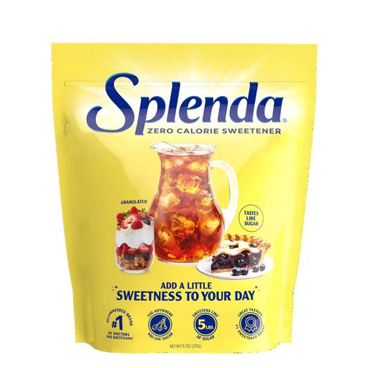 Splenda Granulated Sweetener - 357.5 g | Shop authentic international groceries from the USA, UK & Asia in Ghana. Get your favorite snacks, cereals, sauces, and household essentials delivered fast in Accra and across Ghana. Same-day delivery available. WhatsApp: 055-354-7661