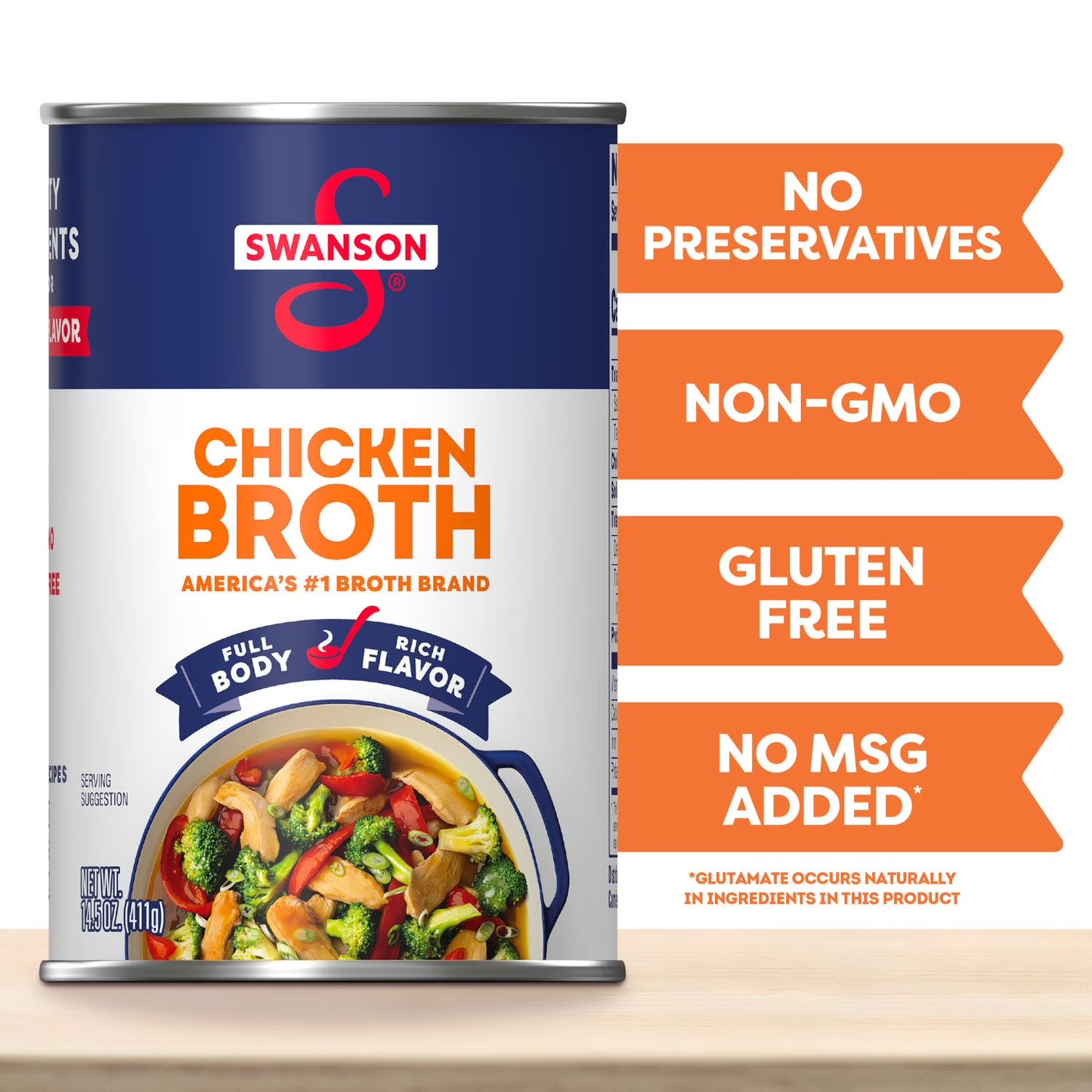 Swanson Chicken Broth - 14.5 oz | Buy American, UK & Asian Groceries in Ghana | Fast Delivery in Accra & Nationwide
Shop authentic international groceries from the USA, UK & Asia in Ghana. Get your favorite snacks, cereals, sauces, and household essentials delivered fast in Accra and across Ghana. Same-day delivery available. WhatsApp: 055-354-7661