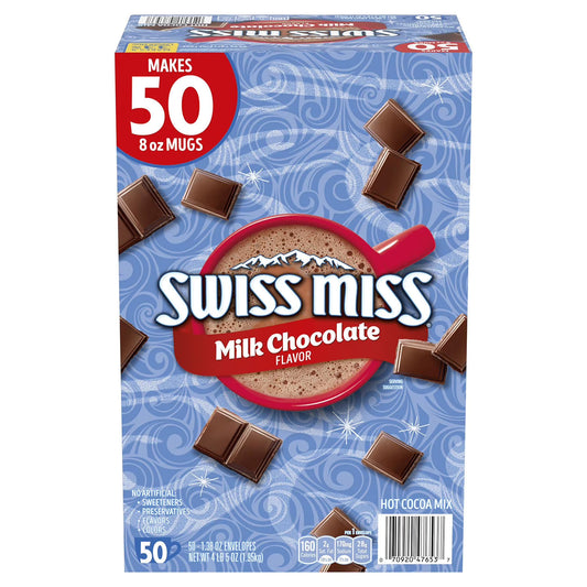 Swiss Miss Milk Chocolate Hot Cocoa Mix - 50 ct | Buy American, UK & Asian Groceries in Ghana | Fast Delivery in Accra & Nationwide
Shop authentic international groceries from the USA, UK & Asia in Ghana. Get your favorite snacks, cereals, sauces, and household essentials delivered fast in Accra and across Ghana. Same-day delivery available. WhatsApp: 055-354-7661