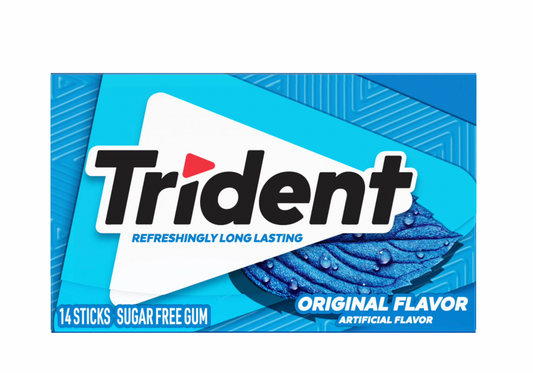 Trident Original Flavor Sugar Free Gum - 5 pack | Buy American, UK & Asian Groceries in Ghana | Fast Delivery in Accra & Nationwide
Shop authentic international groceries from the USA, UK & Asia in Ghana. Get your favorite snacks, cereals, sauces, and household essentials delivered fast in Accra and across Ghana. Same-day delivery available. WhatsApp: 055-354-7661